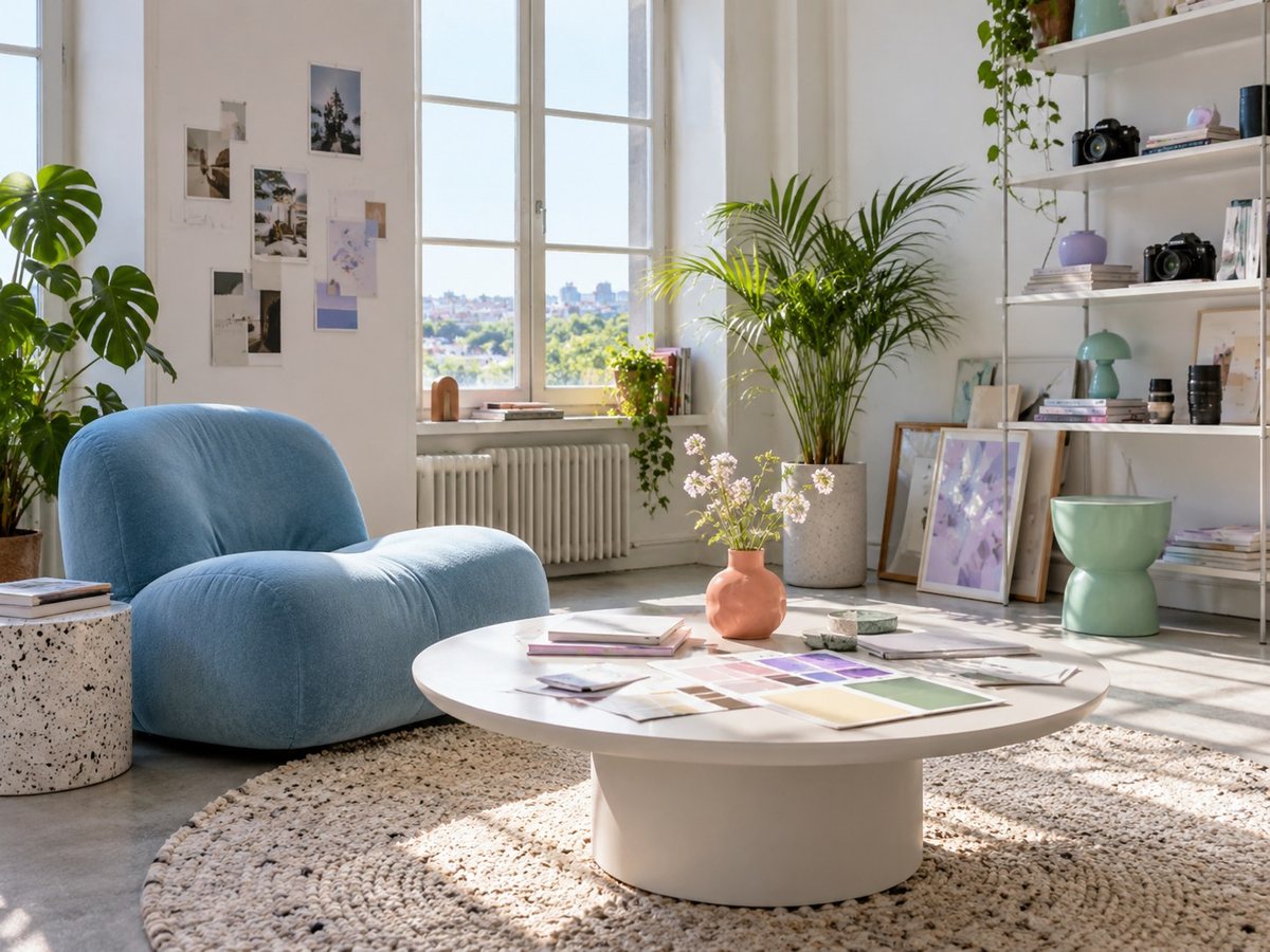 Kreativer Studioraum