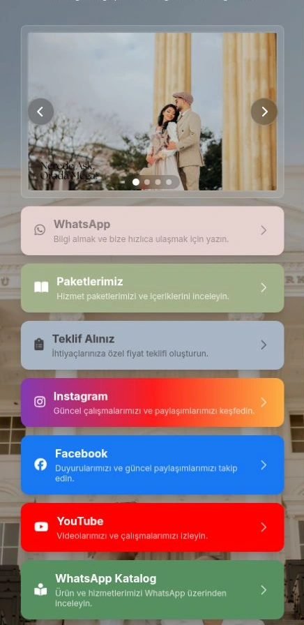 Screenshot der Linke-Seite von Mega Fotoğraf